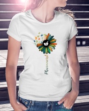 Pharmacist Colorful Icons Ladies T-Shirt lifestyle-women-crewneck-front-7