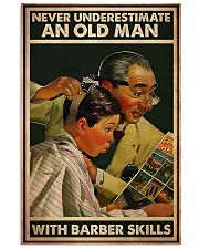 Hairdresser Old Man With Barber Skills 11x17 Poster front