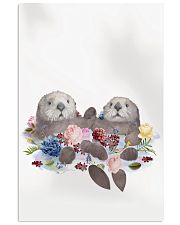 Otter Holding Hands Poster 16x24 Poster front