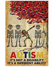 Autism It's A Different Ability 11x17 Poster front