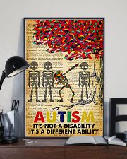 Autism It's A Different Ability 11x17 Poster lifestyle-poster-2