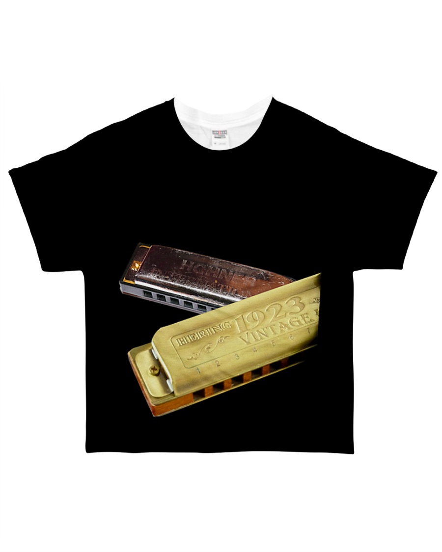 Art Harmonica All-over T-Shirt