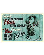 Hairdresser Invest In Your Hair 17x11 Poster front