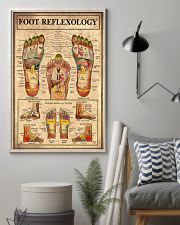 Massage Therapist Foot Reflexology 11x17 Poster lifestyle-poster-1