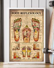 Massage Therapist Foot Reflexology 11x17 Poster lifestyle-poster-4