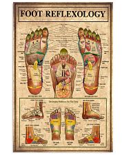 Massage Therapist Foot Reflexology Vertical Poster tile