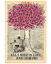 All I Need Is Love And Sewing 11x17 Poster front