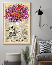 All I Need Is Love And Sewing 11x17 Poster lifestyle-poster-1