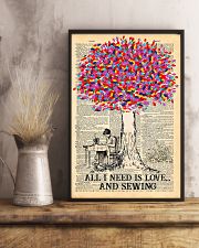 All I Need Is Love And Sewing 11x17 Poster lifestyle-poster-3