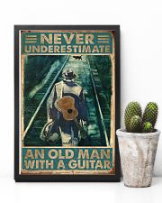Never Underestimate An Old Man With A Guitar 11x17 Poster lifestyle-poster-8