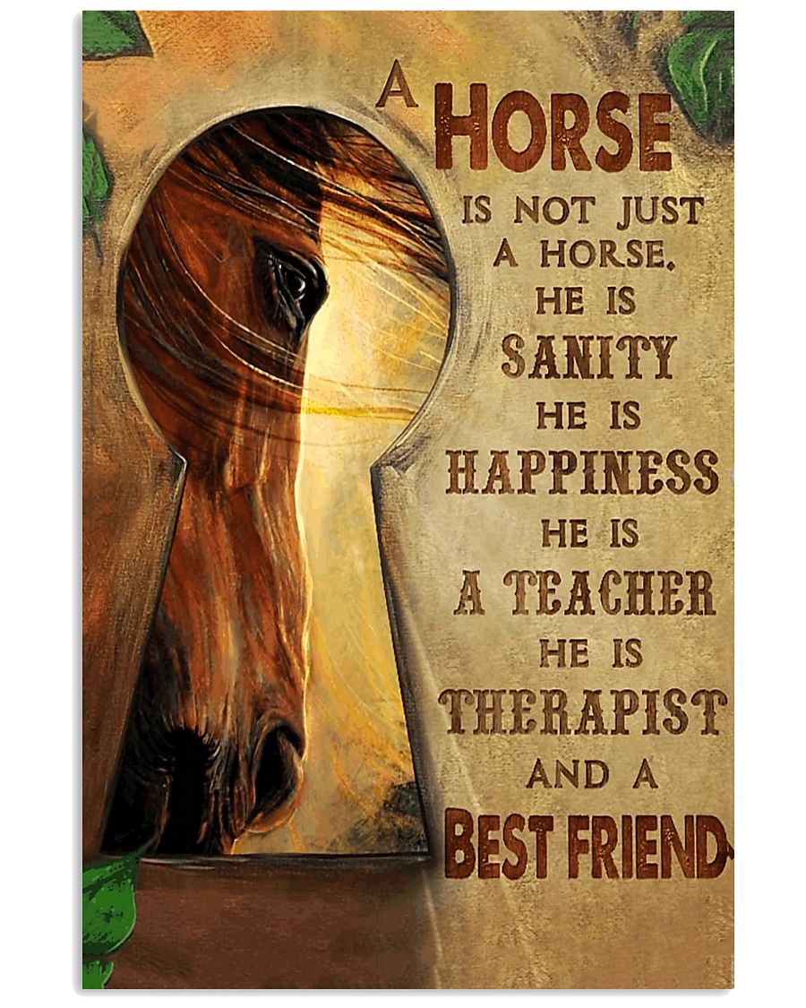 Horse Girl - A horse is a best friend 11x17 Poster