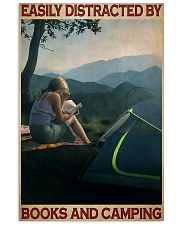 Camping And Books 11x17 Poster front