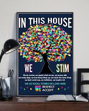 Autism awareness in this house 11x17 Poster lifestyle-poster-2