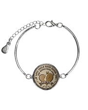 Horse Girl - If love could have saved you Metallic Circle Bracelet thumbnail