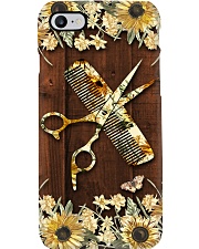 Hairdresser Vintage Flowery Tools Phone Case i-phone-7-case