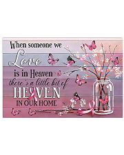 Breast Cancer Heaven In Our Home 24x16 Poster front