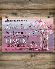 Breast Cancer Heaven In Our Home 24x16 Poster poster-landscape-24x16-lifestyle-15