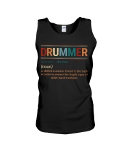 Drummer Vintage Unisex Tank thumbnail