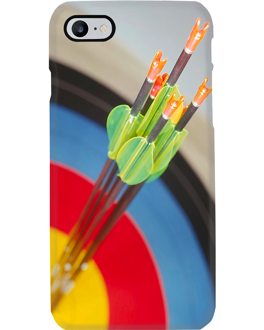 Archery Arrows And Bullseye Phone Case