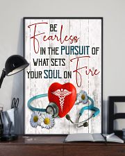 Medical Assistant - Be fearless 11x17 Poster lifestyle-poster-2