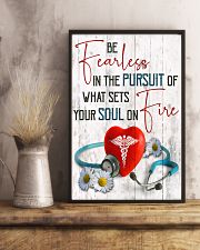 Medical Assistant - Be fearless 11x17 Poster lifestyle-poster-3
