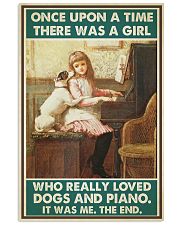 Pianist A Girl Who Really Loved Dogs And Piano 11x17 Poster front