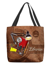 Librarian Gift All-over Tote back