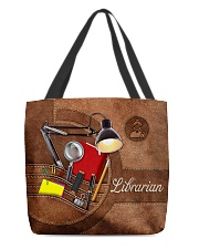 Librarian Gift All-over Tote front