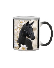 Horse Girl - Black Horse Color Changing Mug thumbnail