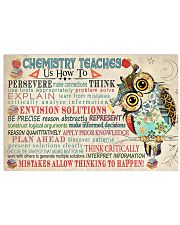 Chemist Chemistry teaches us 17x11 Poster front