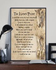 The Horse's Prayer Horse Girl's Gift 11x17 Poster lifestyle-poster-2