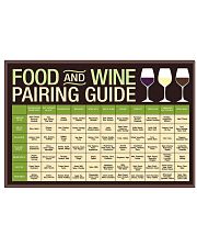 Chef - Food And Wine - Pairing Guide 17x11 Poster front