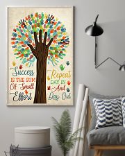 Teacher Success Is The Sum Of Small Effort 11x17 Poster lifestyle-poster-1