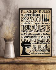Baking Kitchen Rules Poster 11x17 Poster lifestyle-poster-3