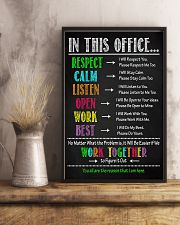 Physical Therapy We Work Together To Figure It Out 11x17 Poster lifestyle-poster-3