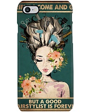 Hairdresser A Good Hairstylist Is Forever Phone Case thumbnail
