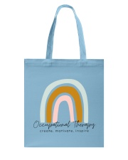 Occupational Therapy Create Motivate Inspire Tote Bag tile
