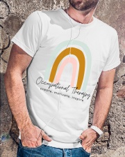 Occupational Therapy Create Motivate Inspire Classic T-Shirt lifestyle-mens-crewneck-front-4