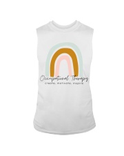 Occupational Therapy Create Motivate Inspire Sleeveless Tee tile