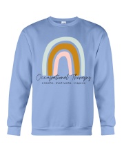Occupational Therapy Create Motivate Inspire Crewneck Sweatshirt tile