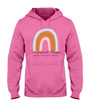 Occupational Therapy Create Motivate Inspire Hooded Sweatshirt tile