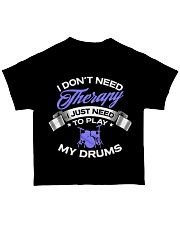 Drummer Therapy All-over T-Shirt back