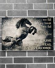Horse Girls We Overcome 17x11 Poster poster-landscape-17x11-lifestyle-18