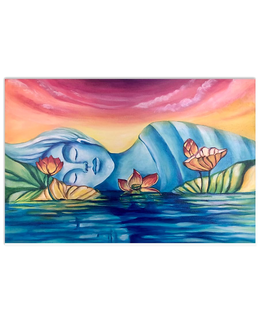 Massage therapist woman 17x11 Poster