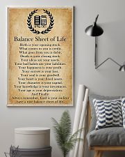 Accountant Balance Sheet Of Life 11x17 Poster lifestyle-poster-1