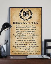 Accountant Balance Sheet Of Life 11x17 Poster lifestyle-poster-2