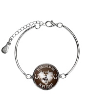 Horse Girl - Always in my heart Metallic Circle Bracelet thumbnail