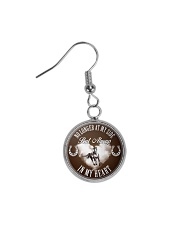 Horse Girl - Always in my heart Circle Earrings thumbnail