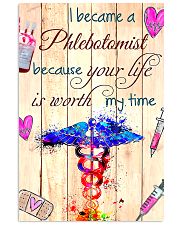 I became a phlebotomist 11x17 Poster front
