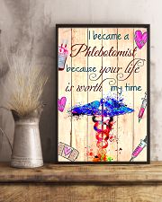 I became a phlebotomist 11x17 Poster lifestyle-poster-3